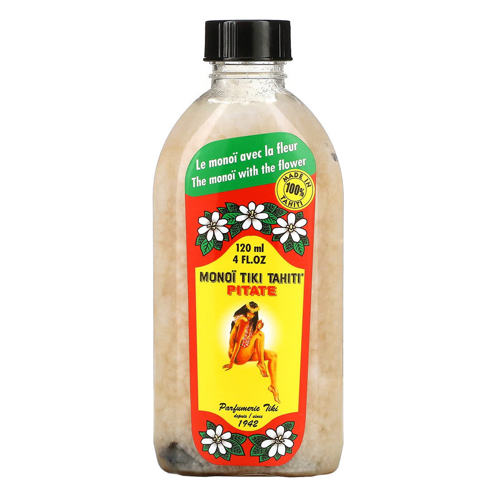 Monoi Tiare Tahiti Tipanie Scented Coconut Oil With Jasmine - 4 Oz